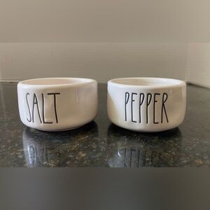 Rae Dunn Salt and Pepper Ceramic Cellars